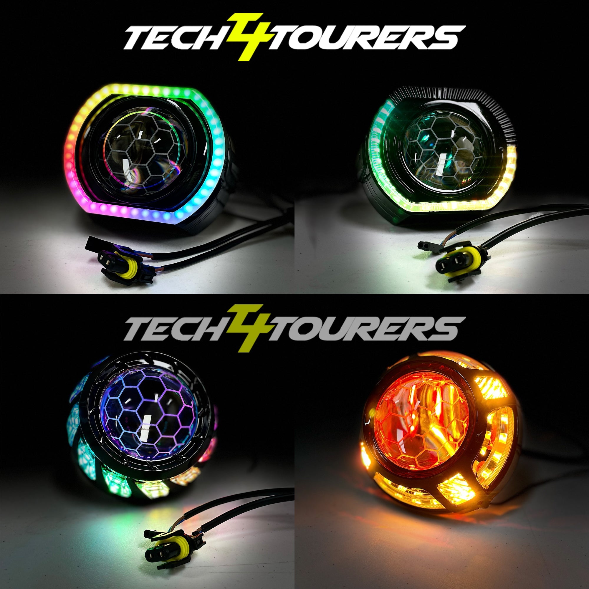 DIY Projector Retrofit Kits - BI-LED Projector retrofit kits⎮ Tech4tourers
