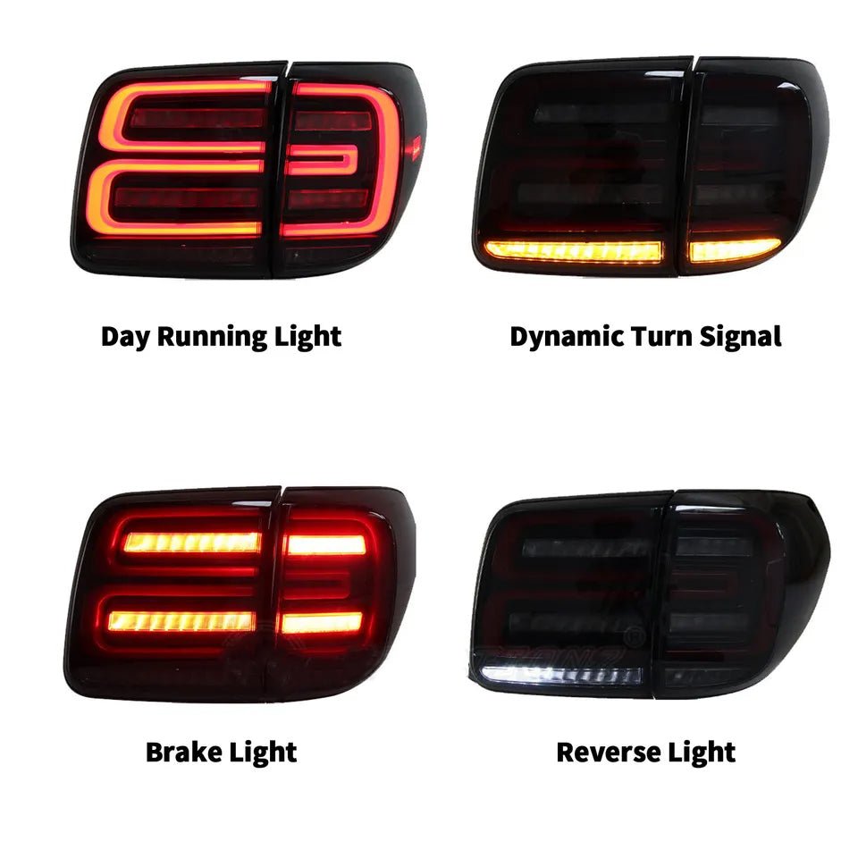 Nissan Patrol Y62 2011 - 2018 LED Tail Lights - Tech4tourers