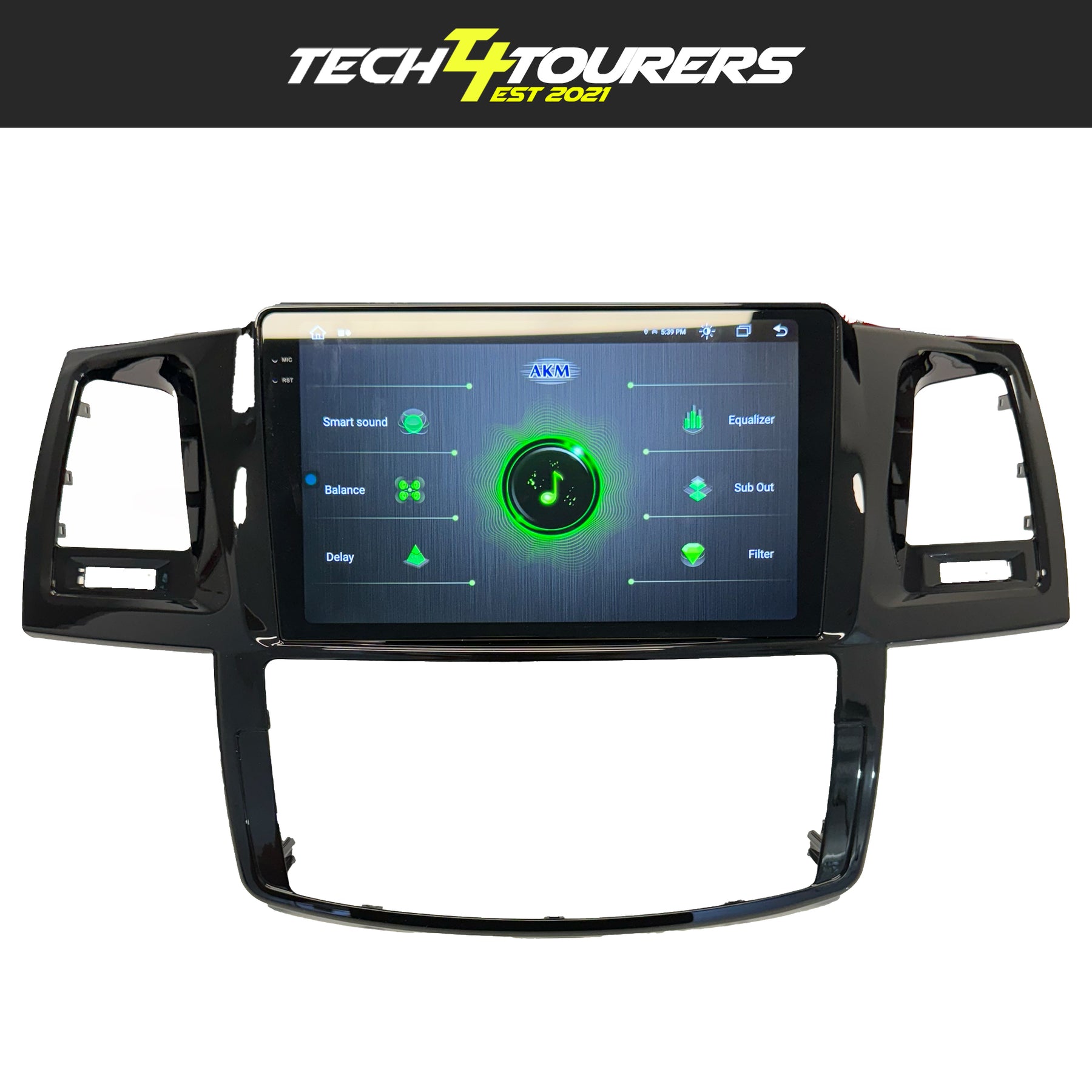 Apple Carplay Head Unit suitable for use with Toyota Hilux N70 2005-2015