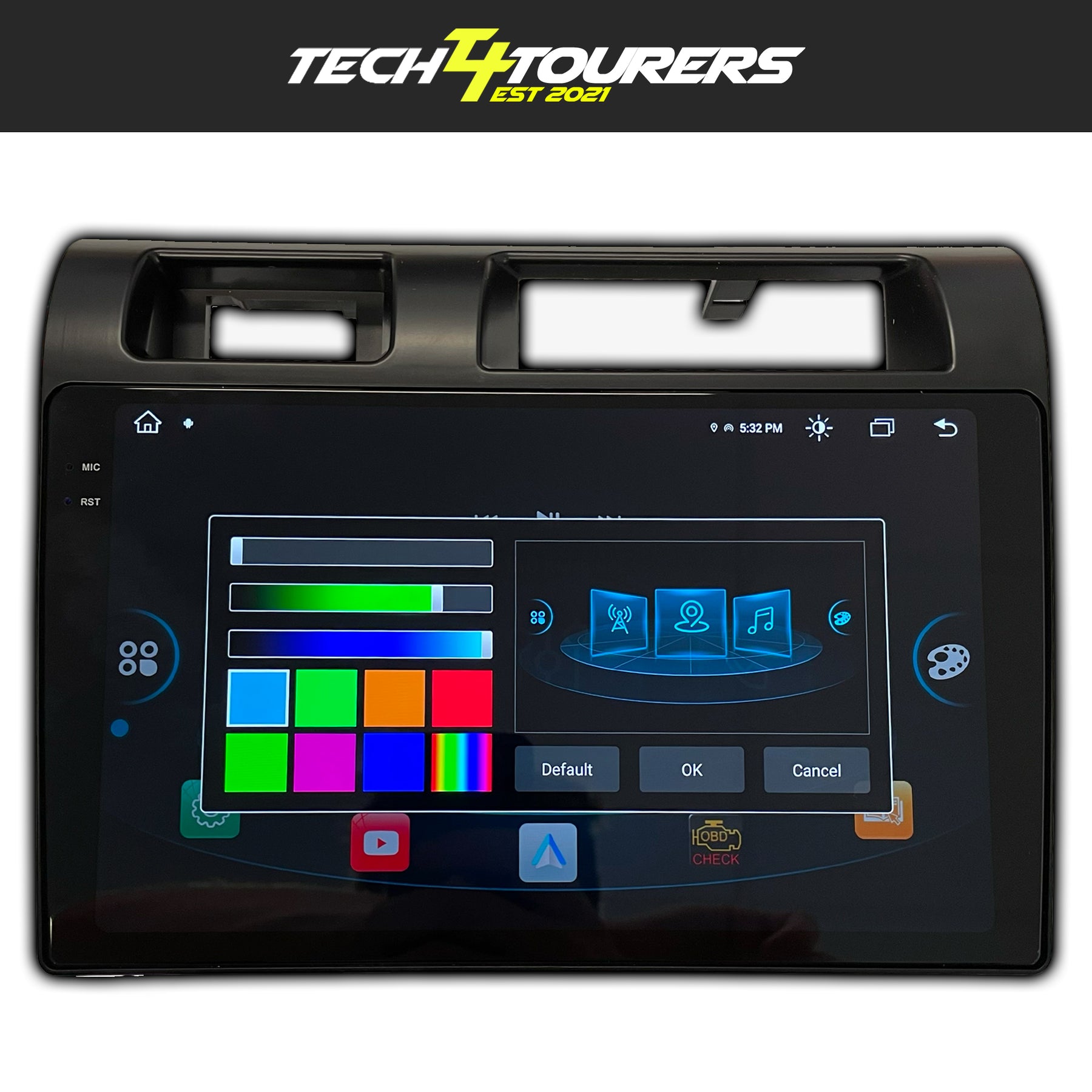 Apple Carplay Head Unit suitable for use with Toyota Landcruiser 70 series