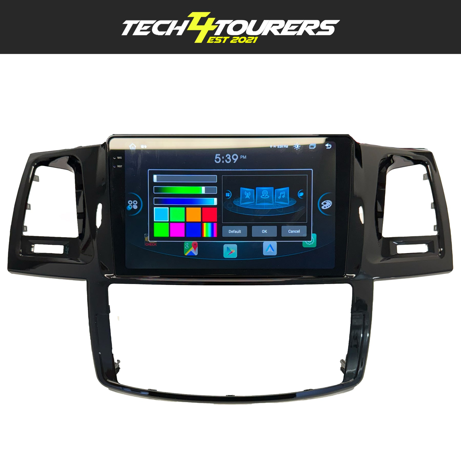 Apple Carplay Head Unit suitable for use with Toyota Hilux N70 2005-2015