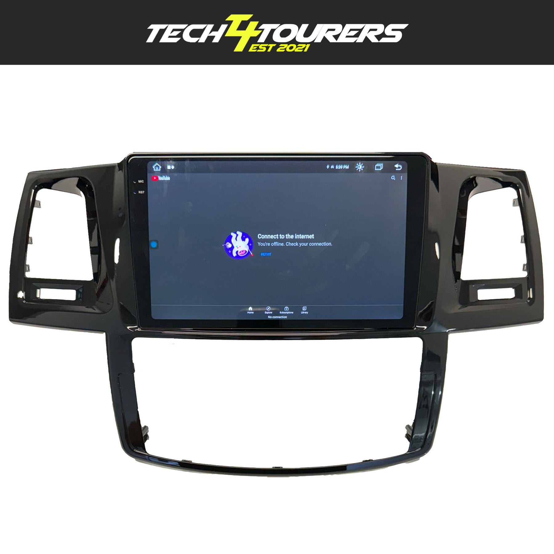 Apple Carplay Head Unit suitable for use with Toyota Hilux N70 2005-2015