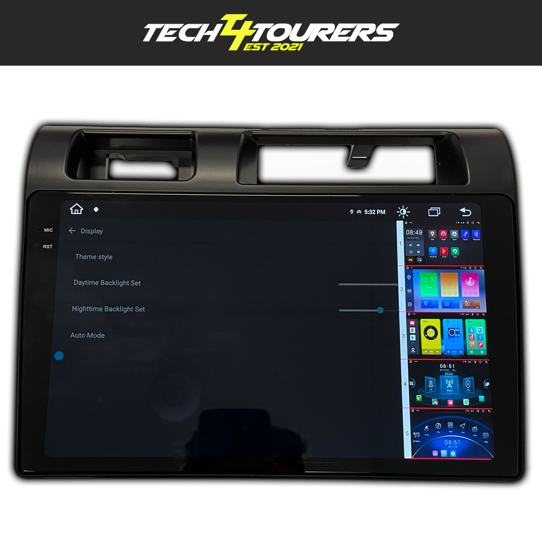 Apple Carplay Head Unit suitable for use with Toyota Landcruiser 70 series