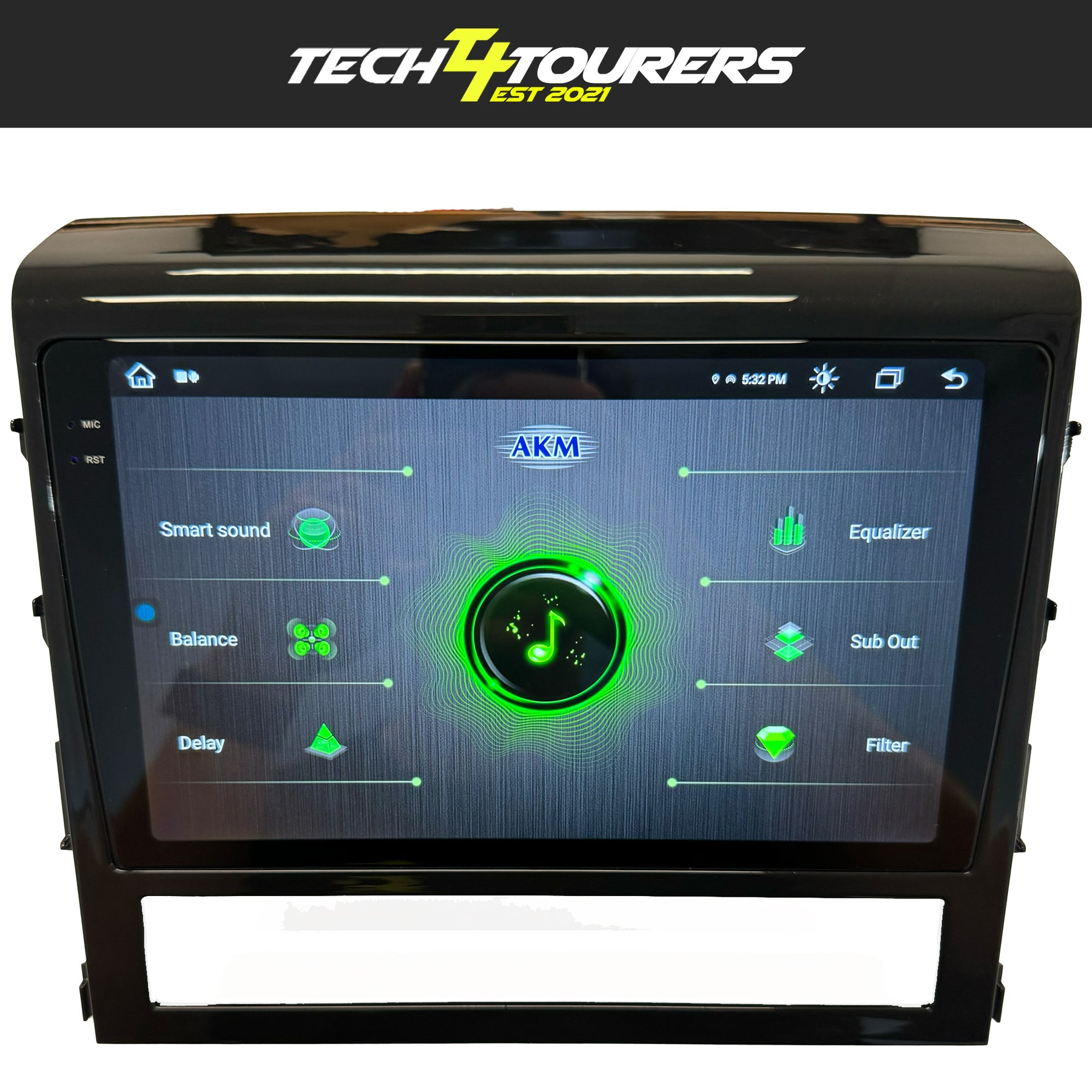 Apple Carplay Head Unit suitable for use with Toyota Landcruiser 200 series 2015-2021