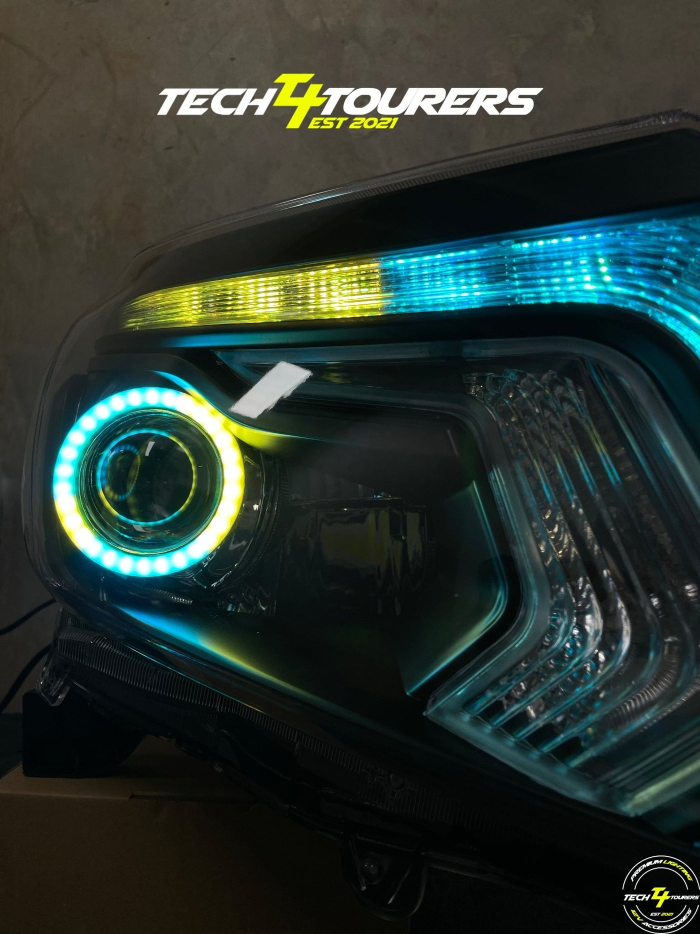 Nissan Navara NP300 2015 - 2021 SL/ST/ST - X Premium Projector Headlights - Tech4tourers