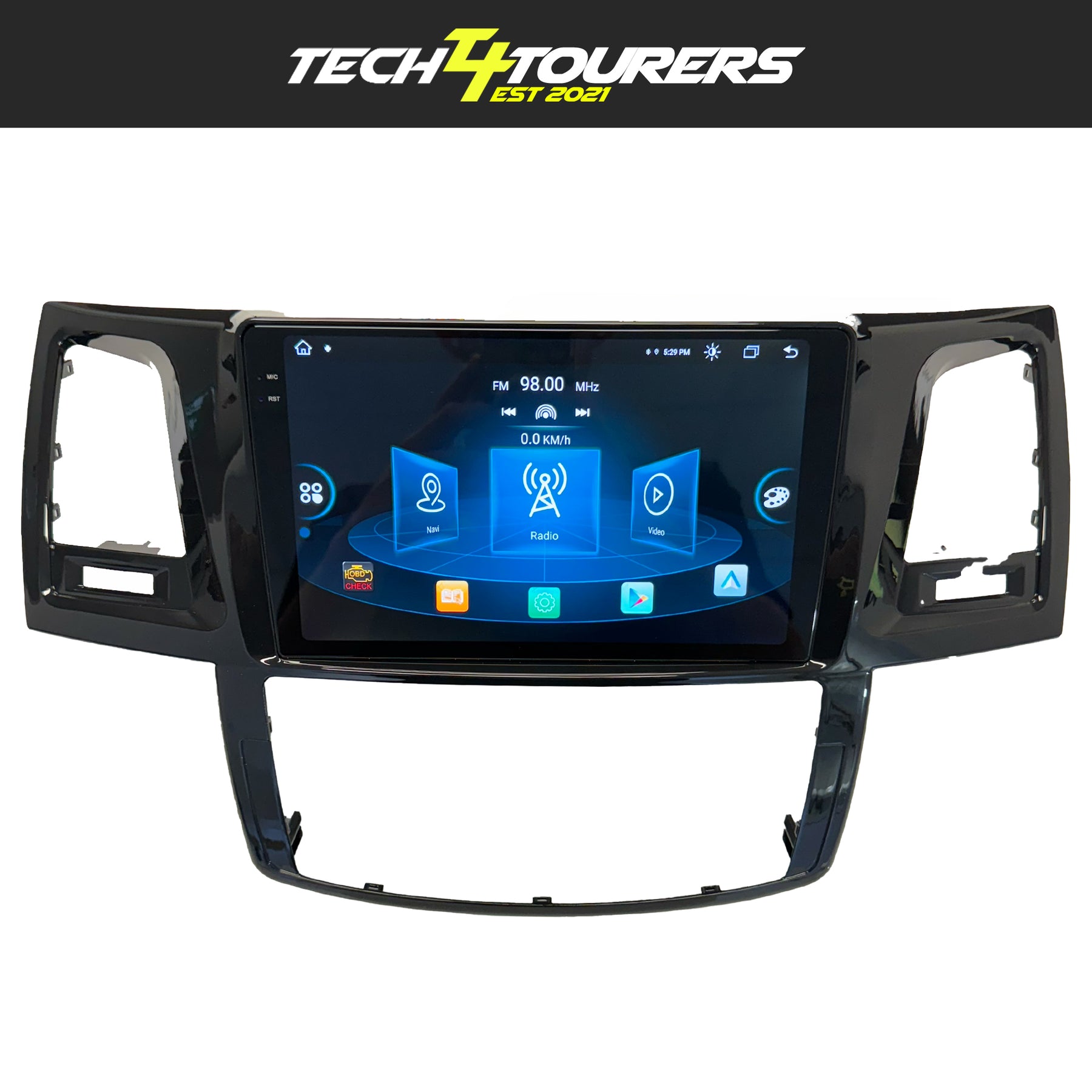 Apple Carplay Head Unit suitable for use with Toyota Hilux N70 2005-2015