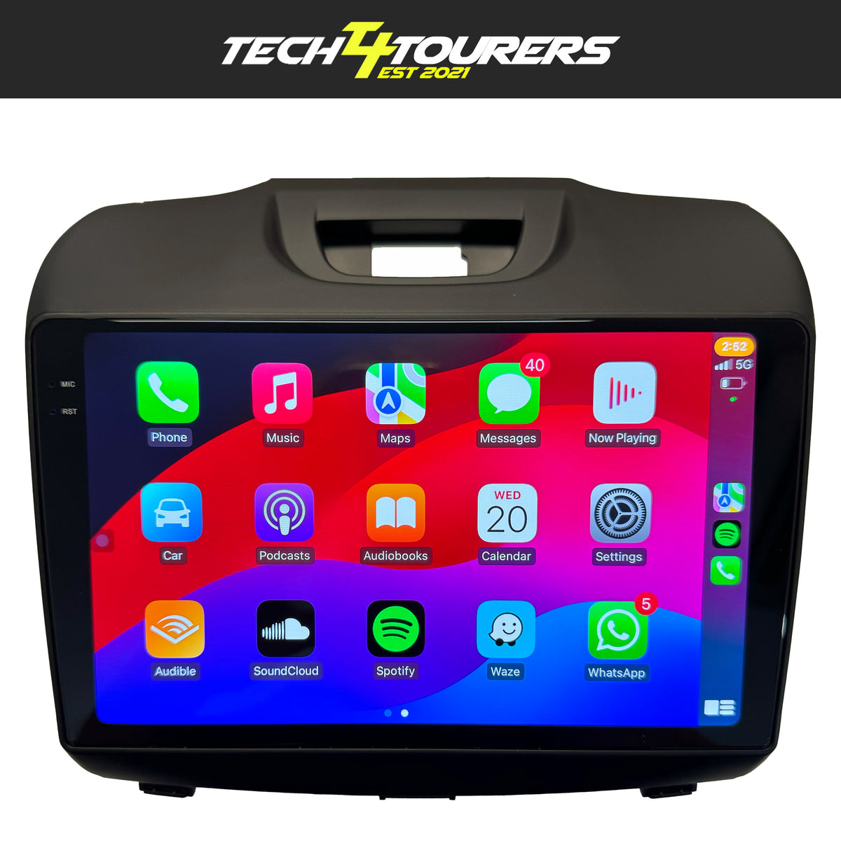 Isuzu Dmax/Mux 2012-2020 Apple Carplay Head Unit