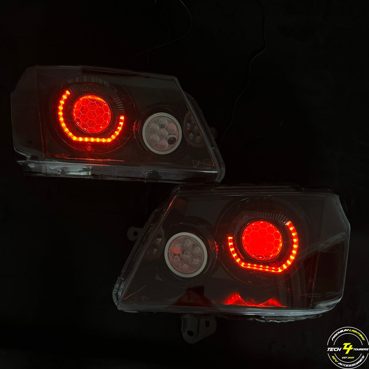 Holden RC Colorado Custom/Premium projector headlights - Tech4tourers