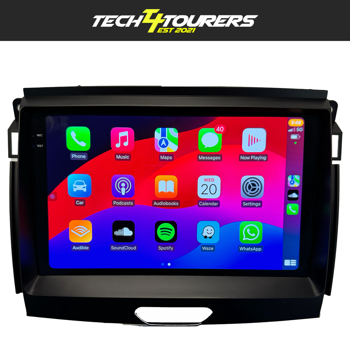 Ford Ranger Px2-3 2015-2022 Apple Carplay Head Unit