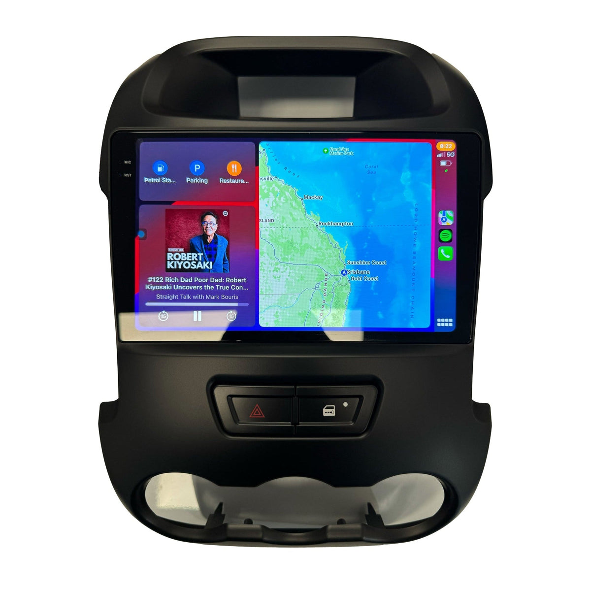 Ford Ranger PX1 (2012β2015) Apple CarPlay Head Unit - Tech4tourers