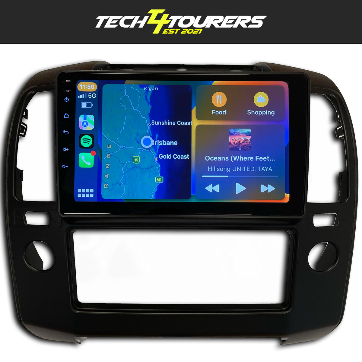 Nissan Navara D40 Apple Carplay Head Unit