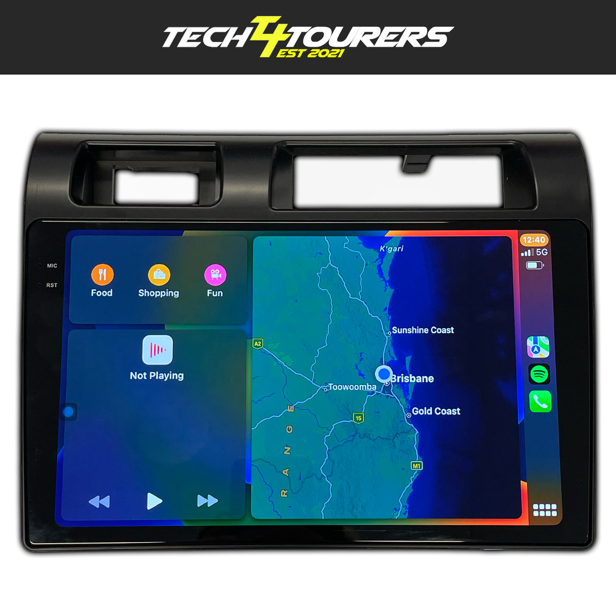 Apple Carplay Head Unit suitable for use with Toyota Landcruiser 70 series
