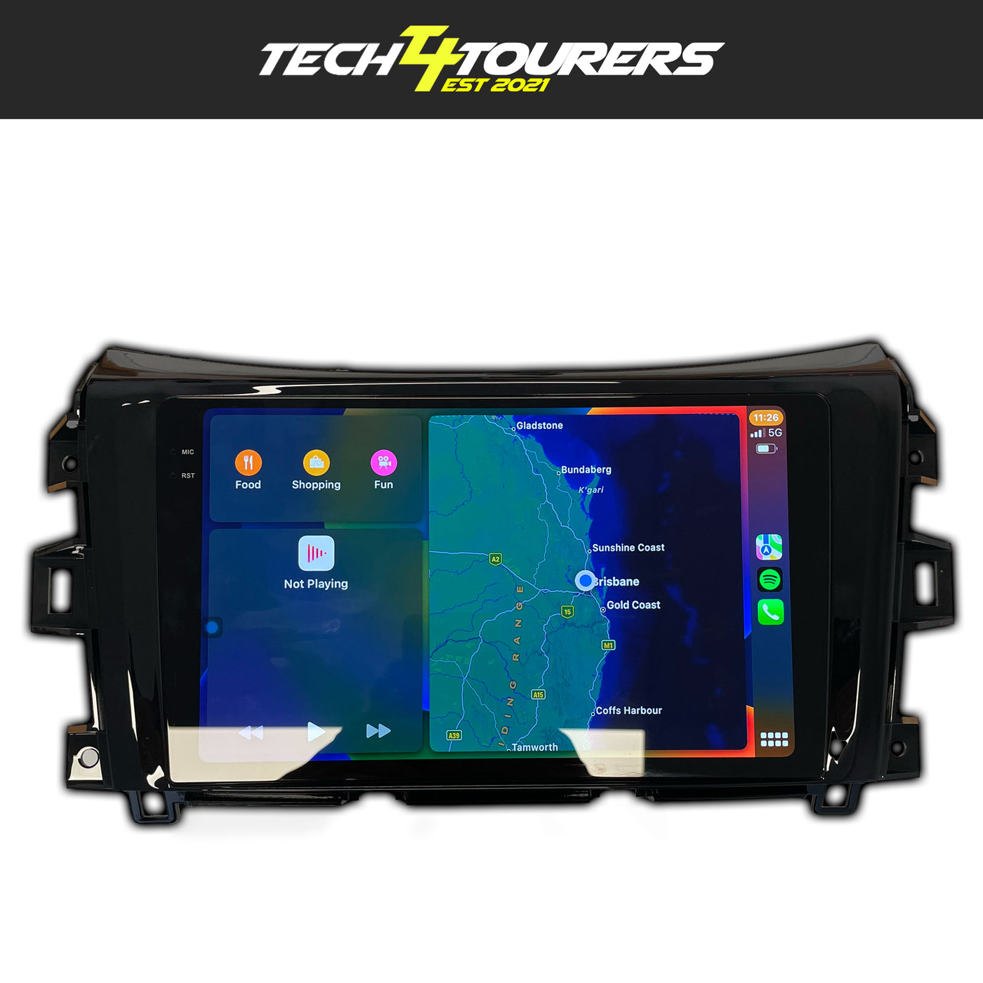 Nissan Navara NP300 2015- 2020 Apple Carplay Head Unit