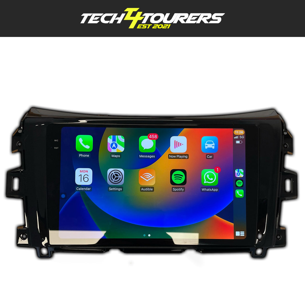 Nissan Navara NP300 2015 - 2020 10.1 Inch Apple Carplay Head Unit - Tech4tourers