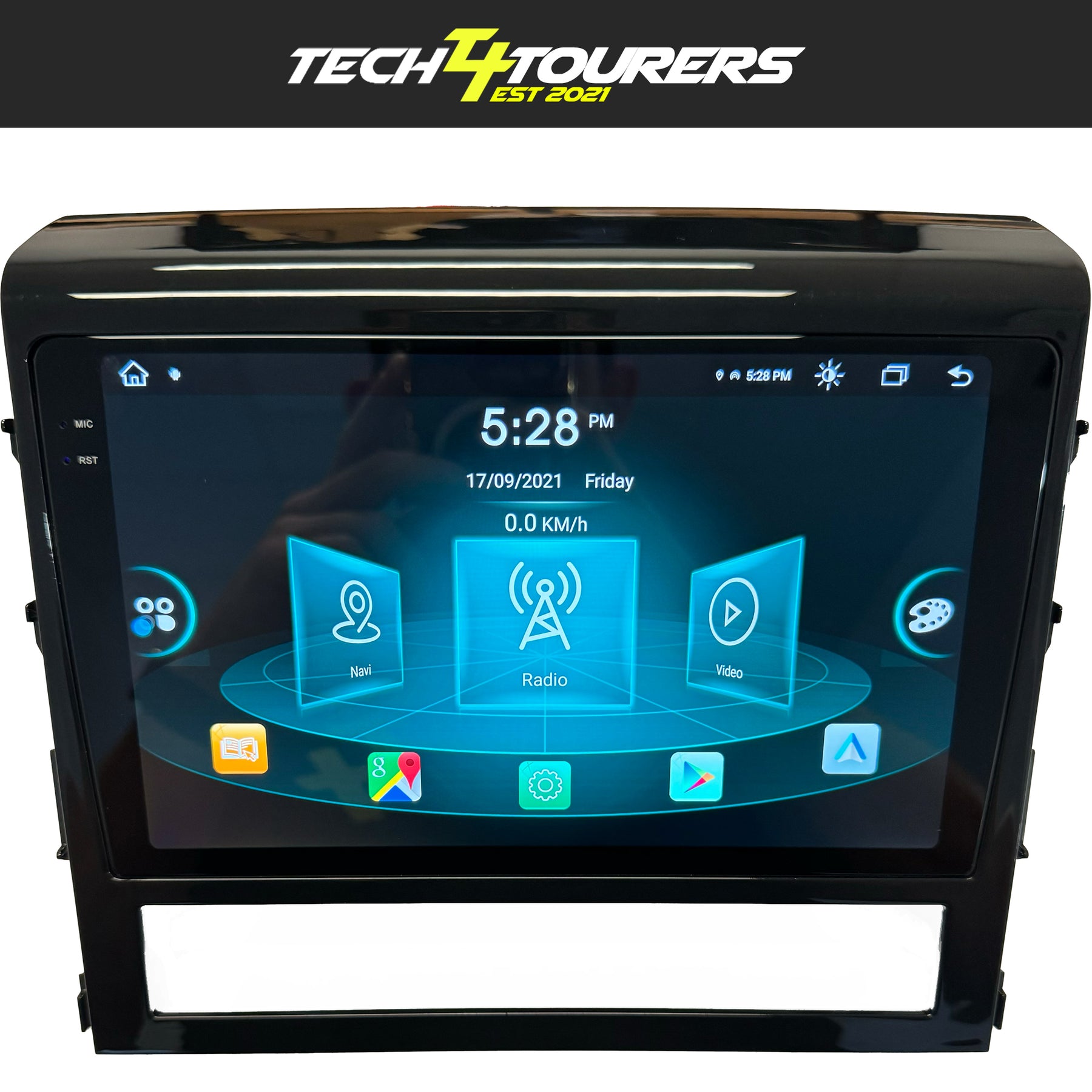 Apple Carplay Head Unit suitable for use with Toyota Landcruiser 200 series 2015-2021