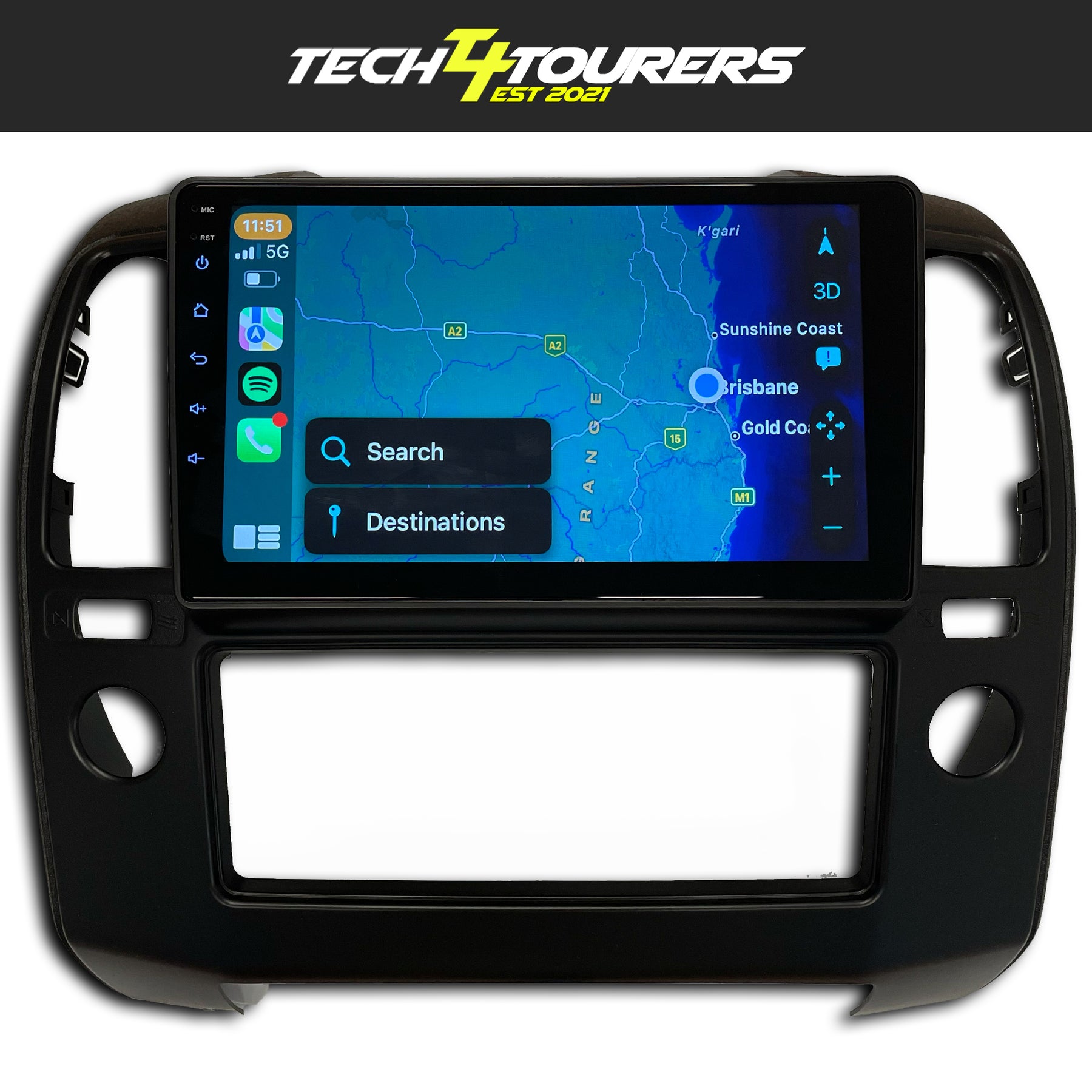Nissan Navara D40 Apple Carplay Head Unit