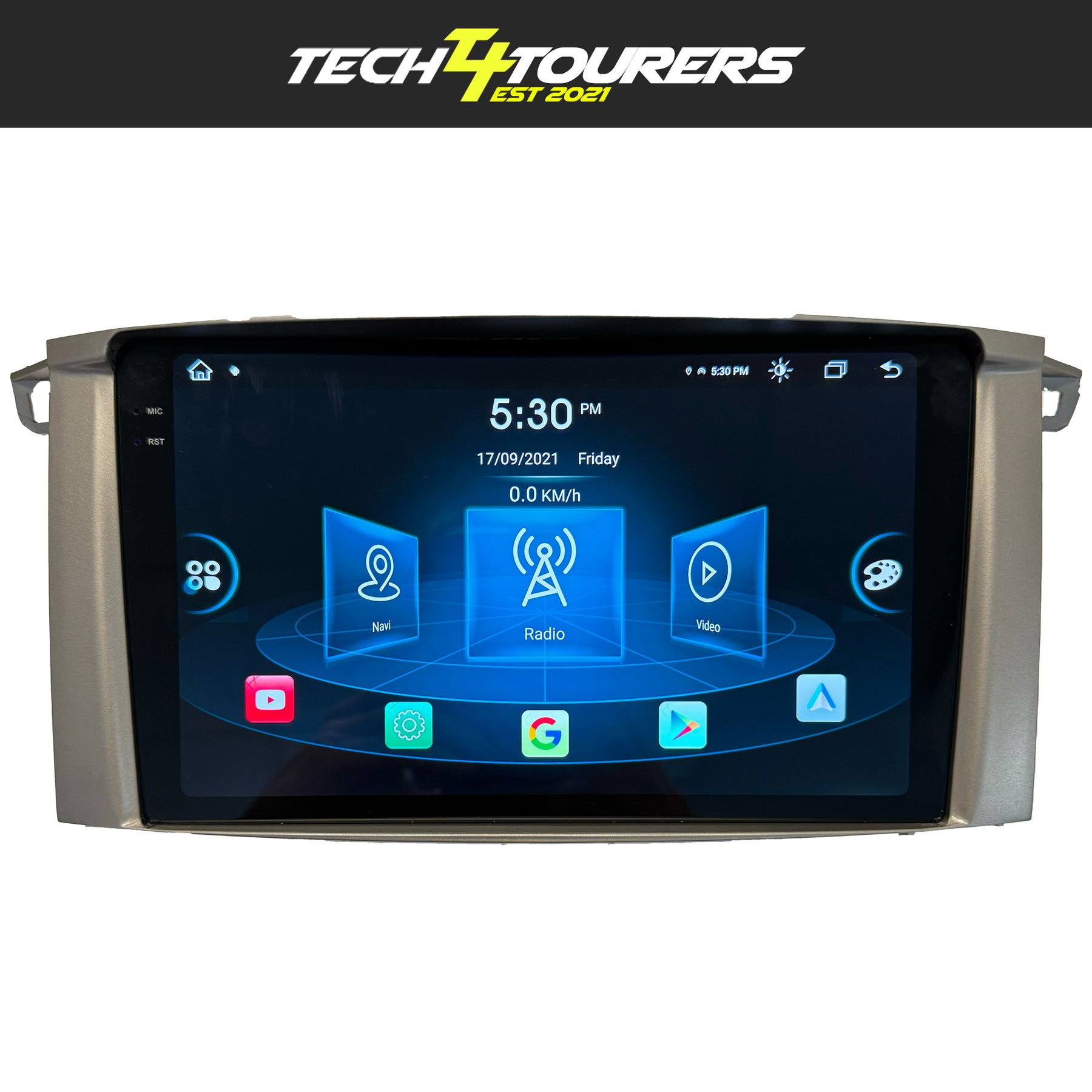 Apple Carplay Head Unit suitable for use with Toyota Landcruiser 100/105 series 1999-2007