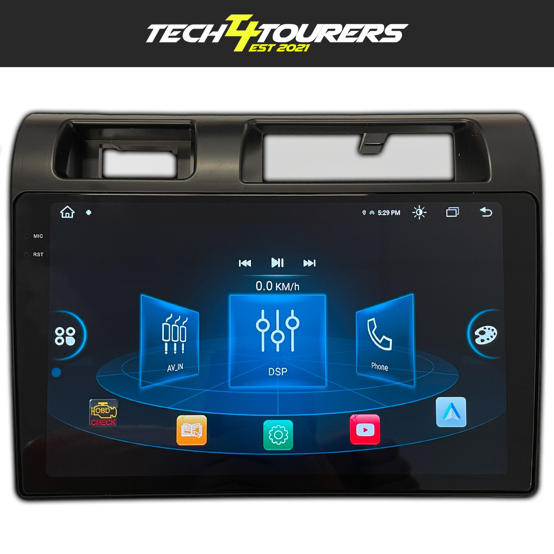 Apple Carplay Head Unit suitable for use with Toyota Landcruiser 70 series