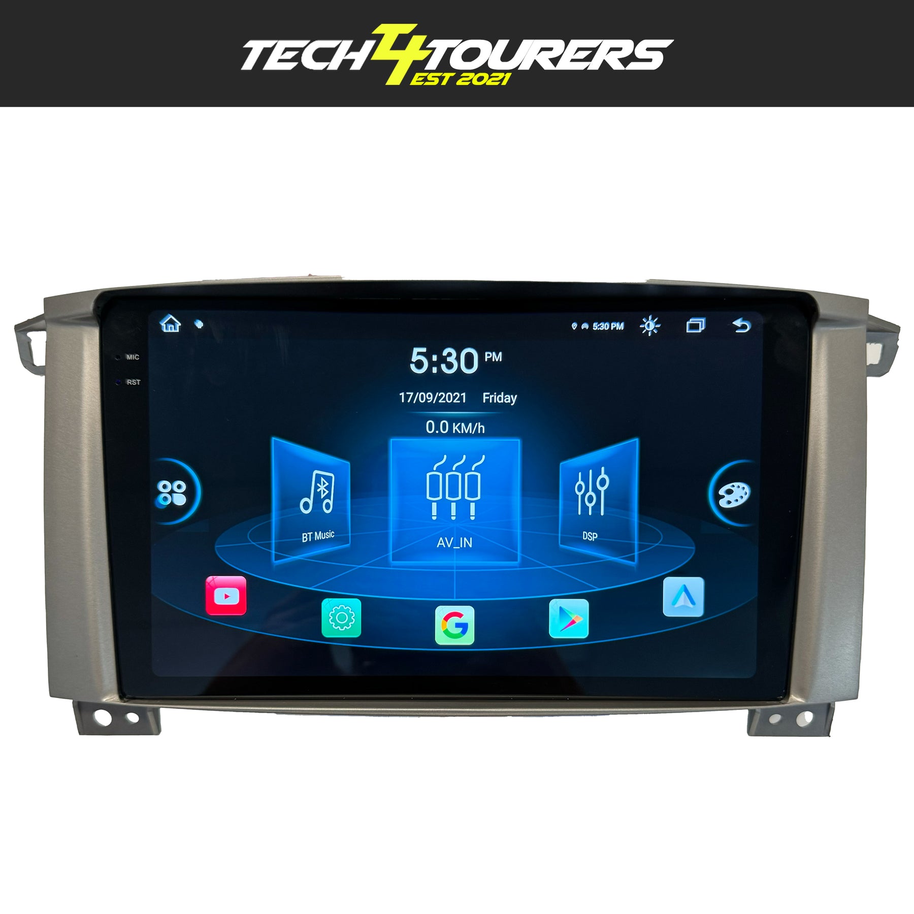 Apple Carplay Head Unit suitable for use with Toyota Landcruiser 100/105 series 1999-2007
