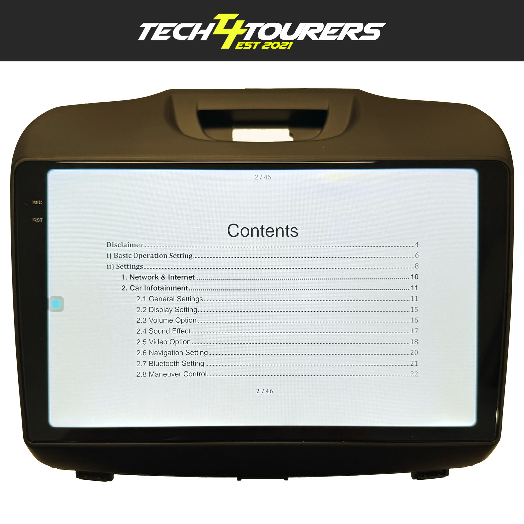 Isuzu Dmax/Mux 2012-2020 Apple Carplay Head Unit