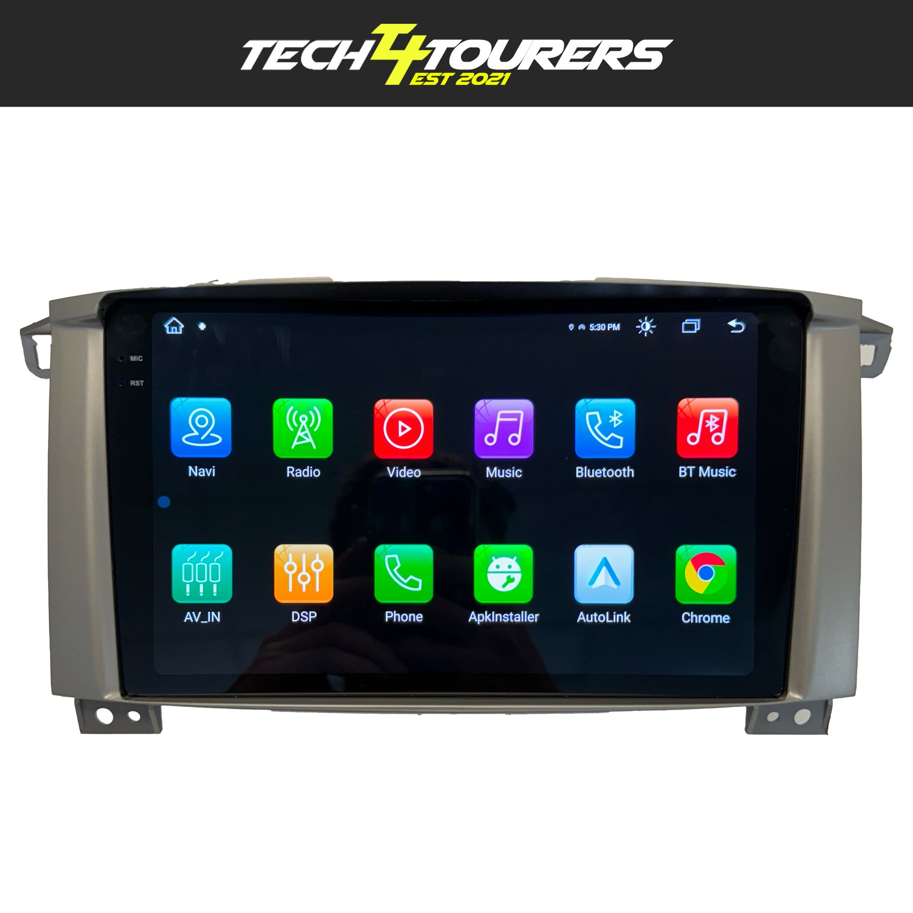 Apple Carplay Head Unit suitable for use with Toyota Landcruiser 100/105 series 1999-2007