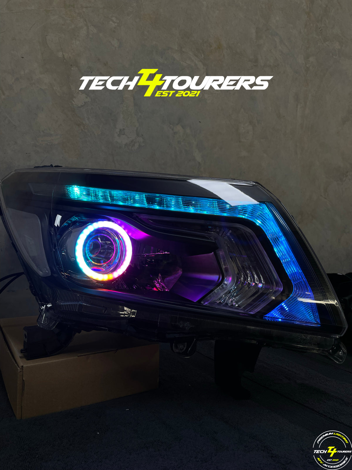 Nissan Navara NP300 2015-2021 SL/ST/ST-X Premium Projector Headlights 