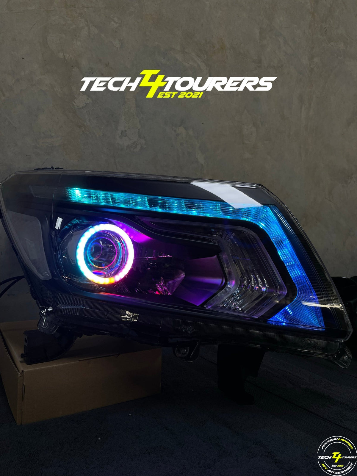 Nissan Navara NP300 2015 - 2021 SL/ST/ST - X Premium Projector Headlights - Tech4tourers