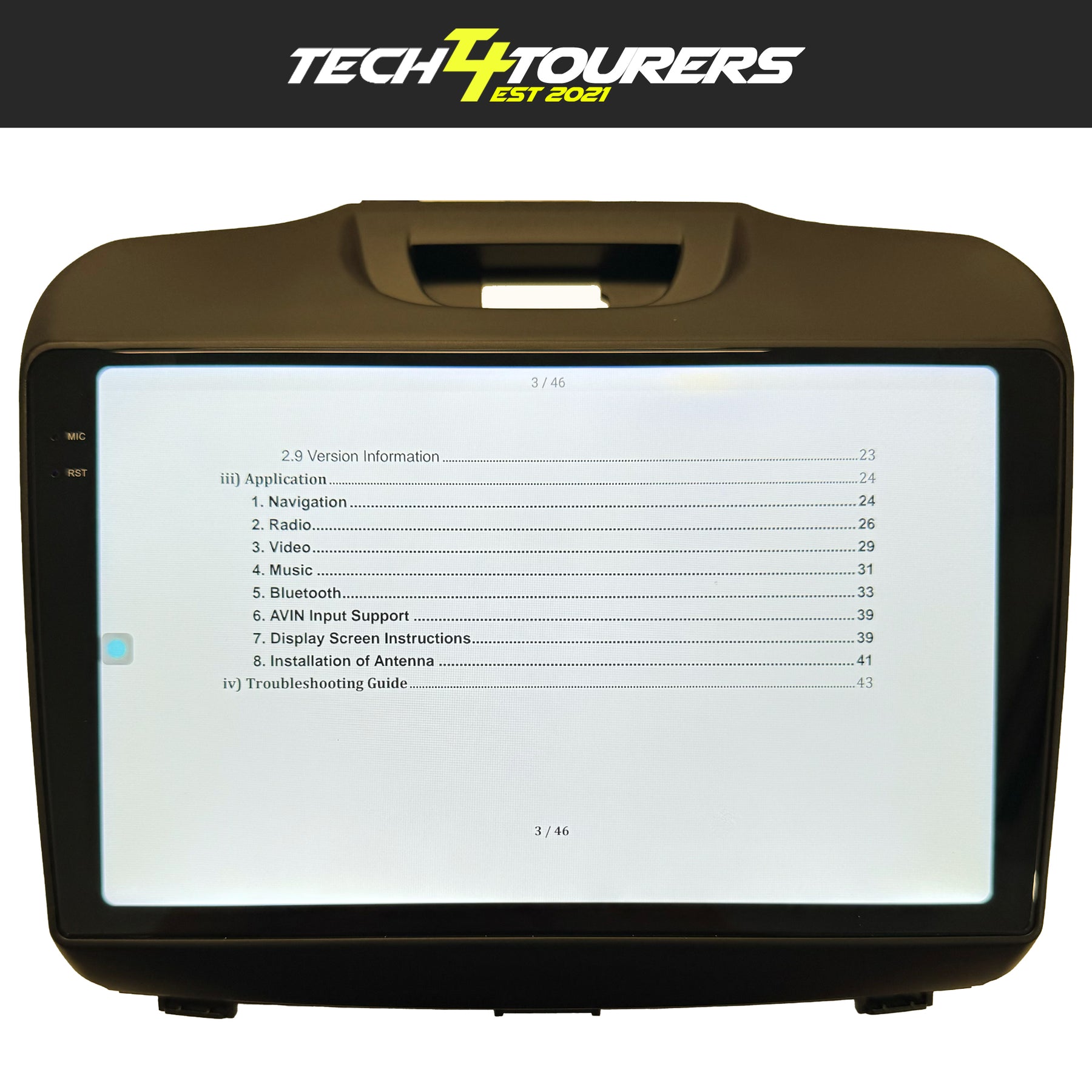 Isuzu Dmax/Mux 2012-2020 Apple Carplay Head Unit