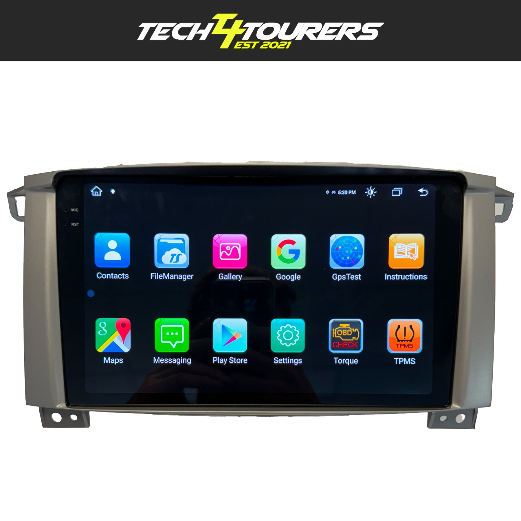 Apple Carplay Head Unit suitable for use with Toyota Landcruiser 100/105 series 1999-2007