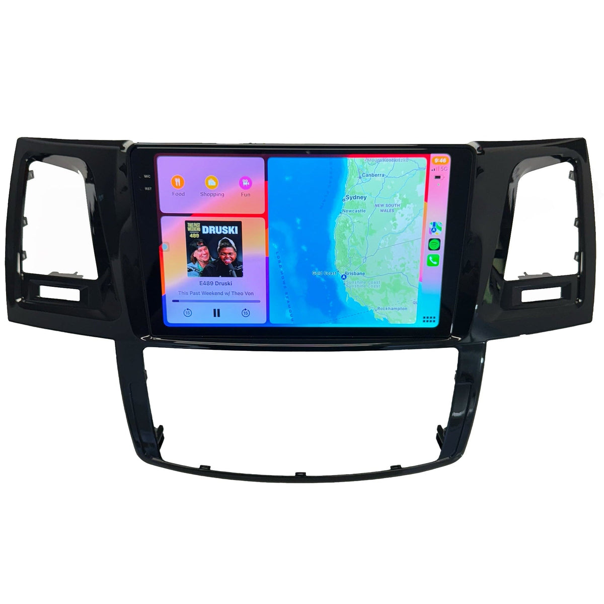 Toyota Hilux N70 (2005β2015) Apple CarPlay Head Unit - Tech4tourers