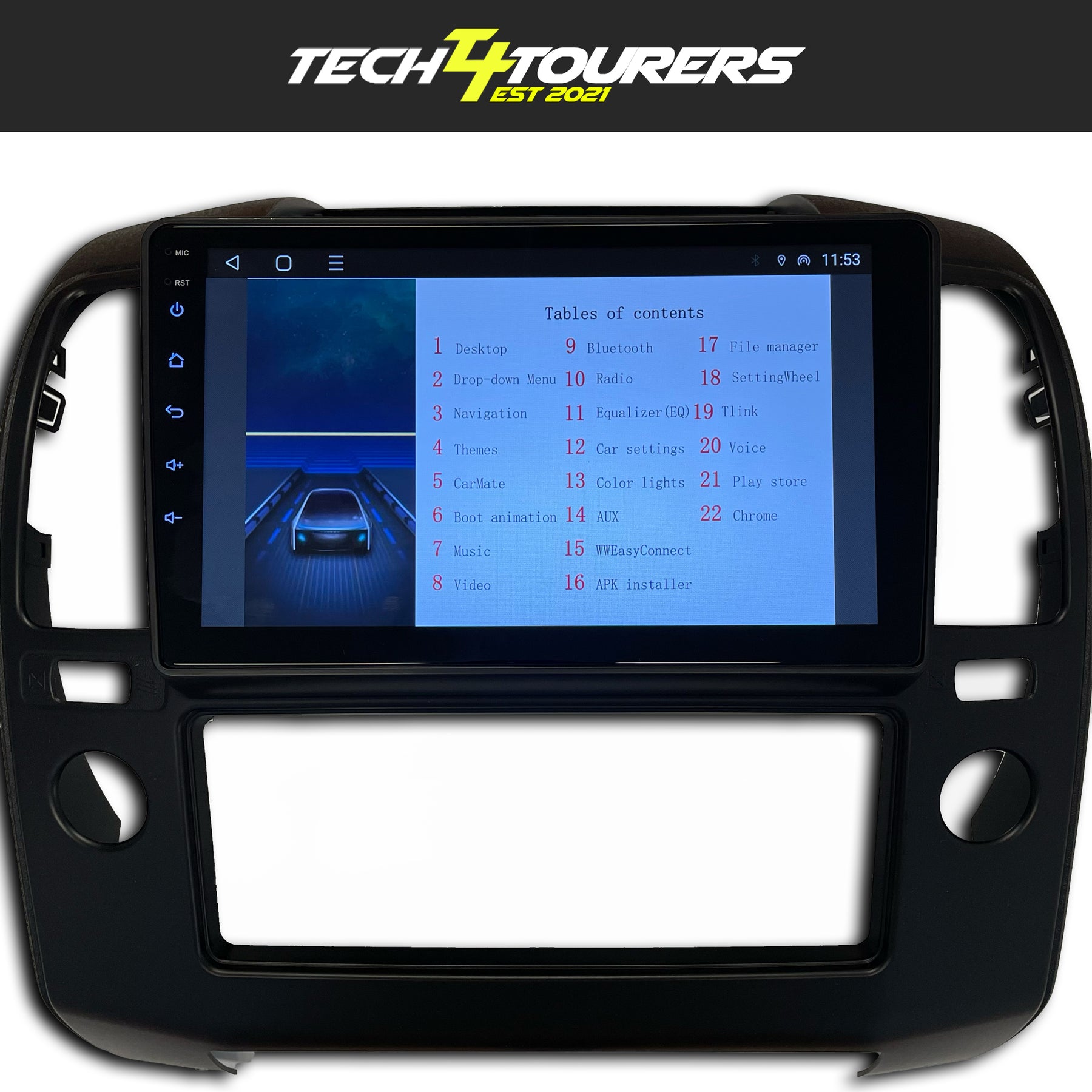 Nissan Navara D40 Apple Carplay Head Unit