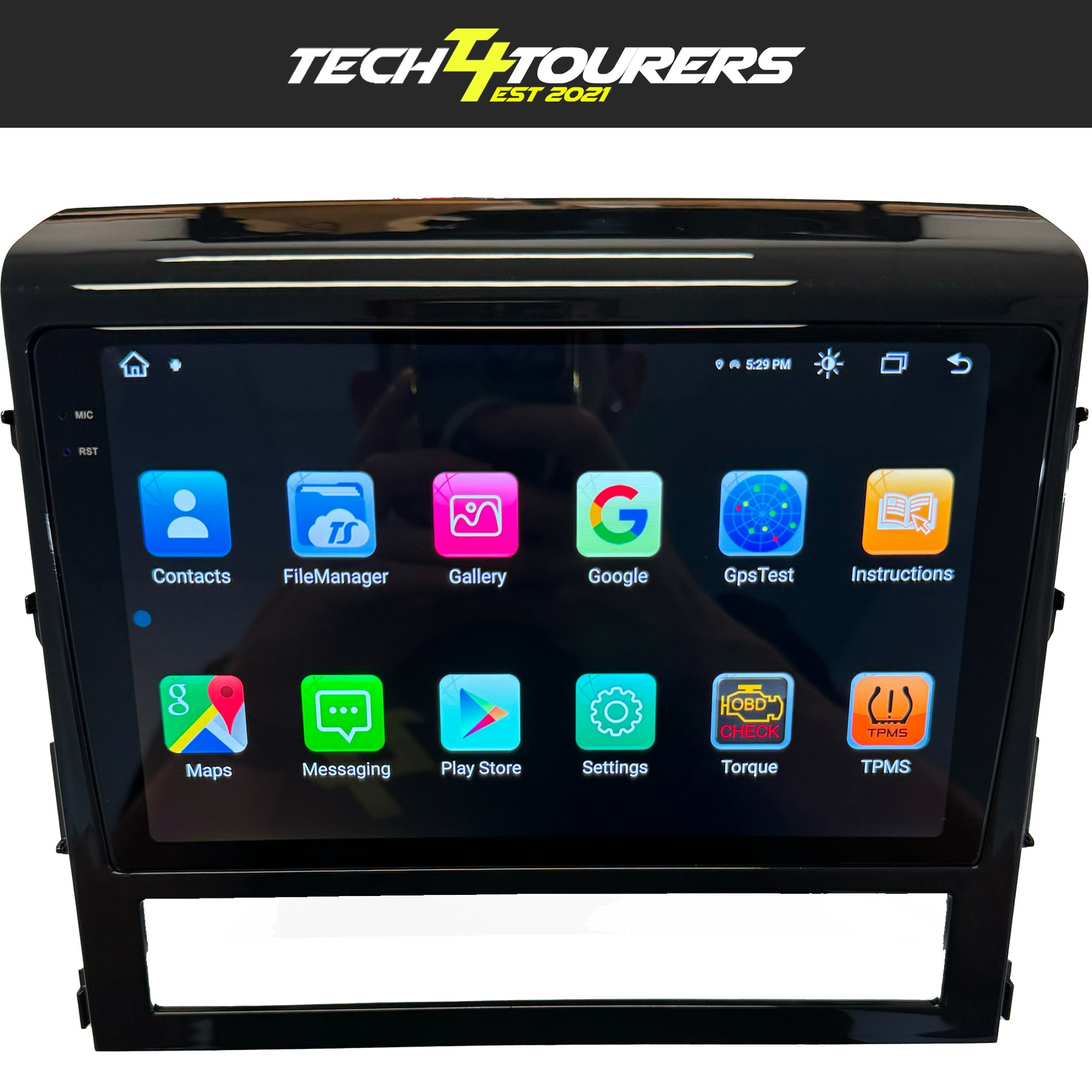 Apple Carplay Head Unit suitable for use with Toyota Landcruiser 200 series 2015-2021