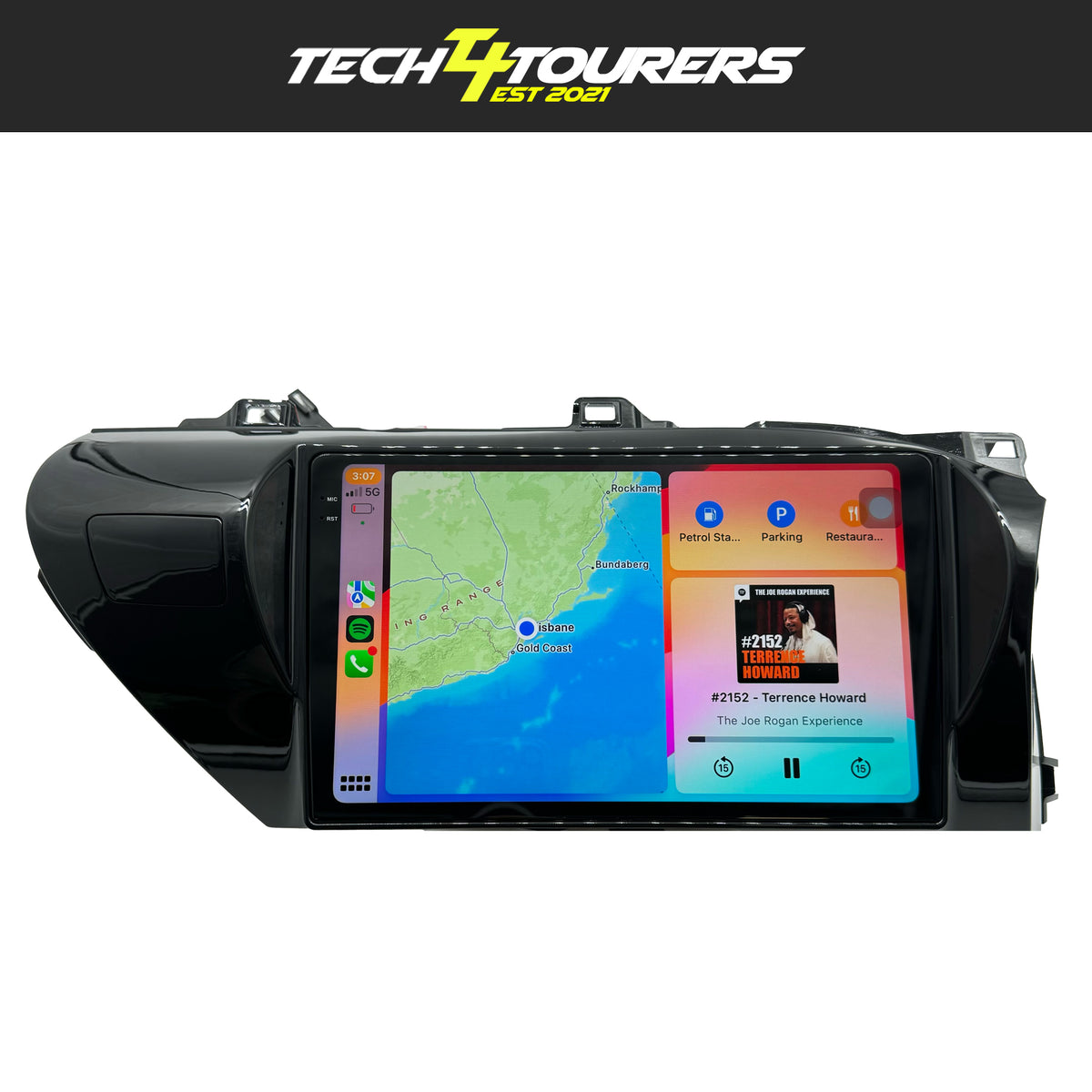 Apple Carplay Head Unit suitable for use with Toyota Hilux N80 2015-2023 2K 10.1 Inch