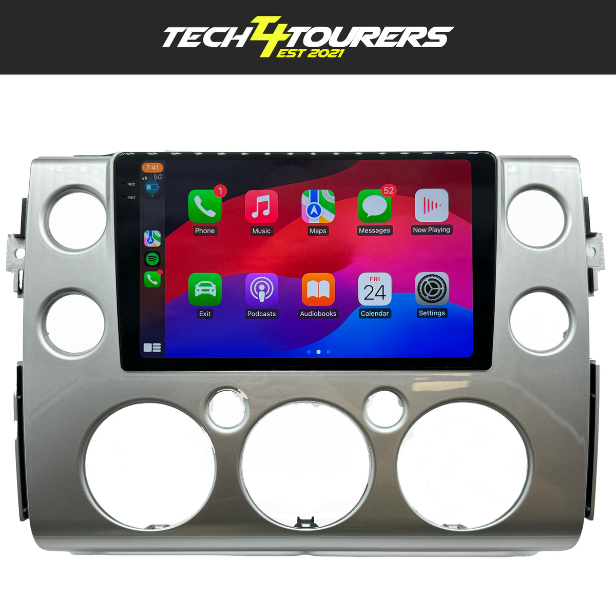 Apple Car Play Head Unit suitable for use with Toyota FJ Cruiser