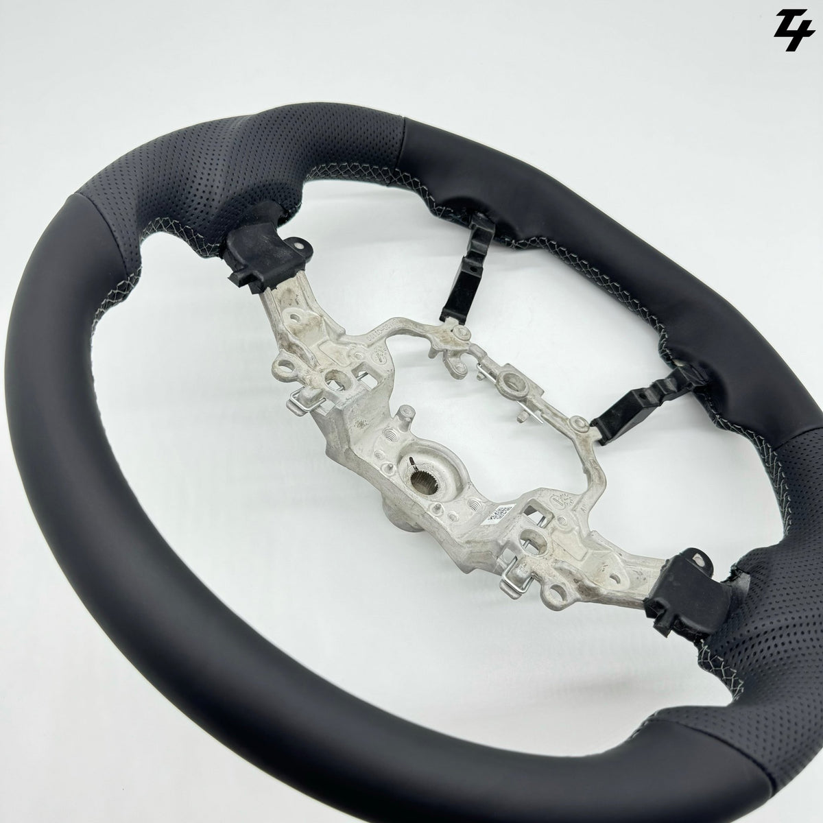 Premium Steering Wheel - Leather suitable for use with Toyota LandCruiser 200 Series 2015 - 2021 - Tech4tourers