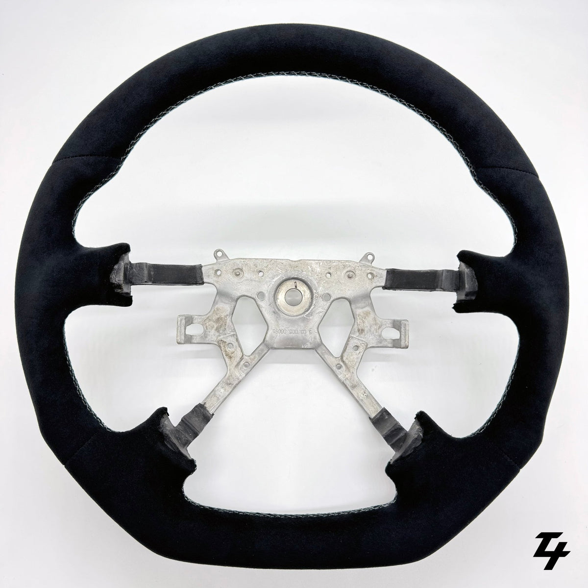NISSAN PATROL GU Y61 PREMIUM STEERING WHEEL - FULL GENUINE AlCANTARA - Tech4tourers