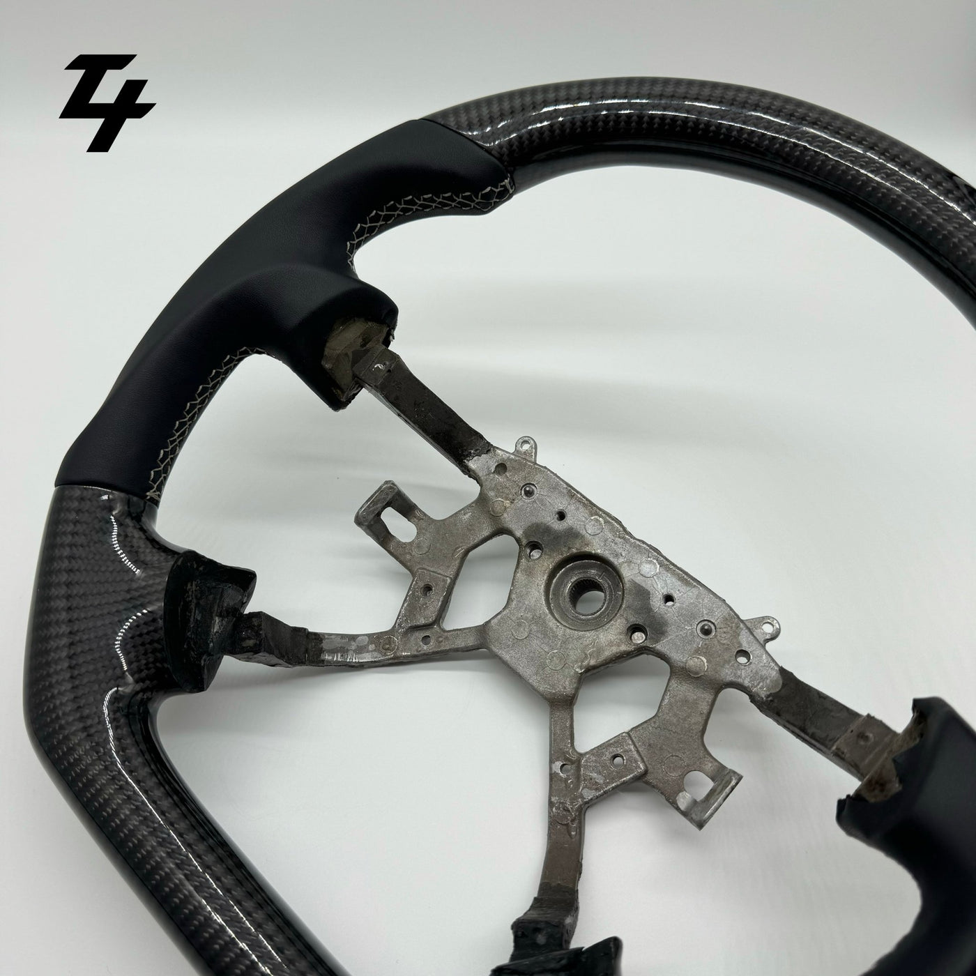 Nissan Patrol Gu Y61 Premium Steering Wheel - GENUINE Napa Leather - Tech4tourers