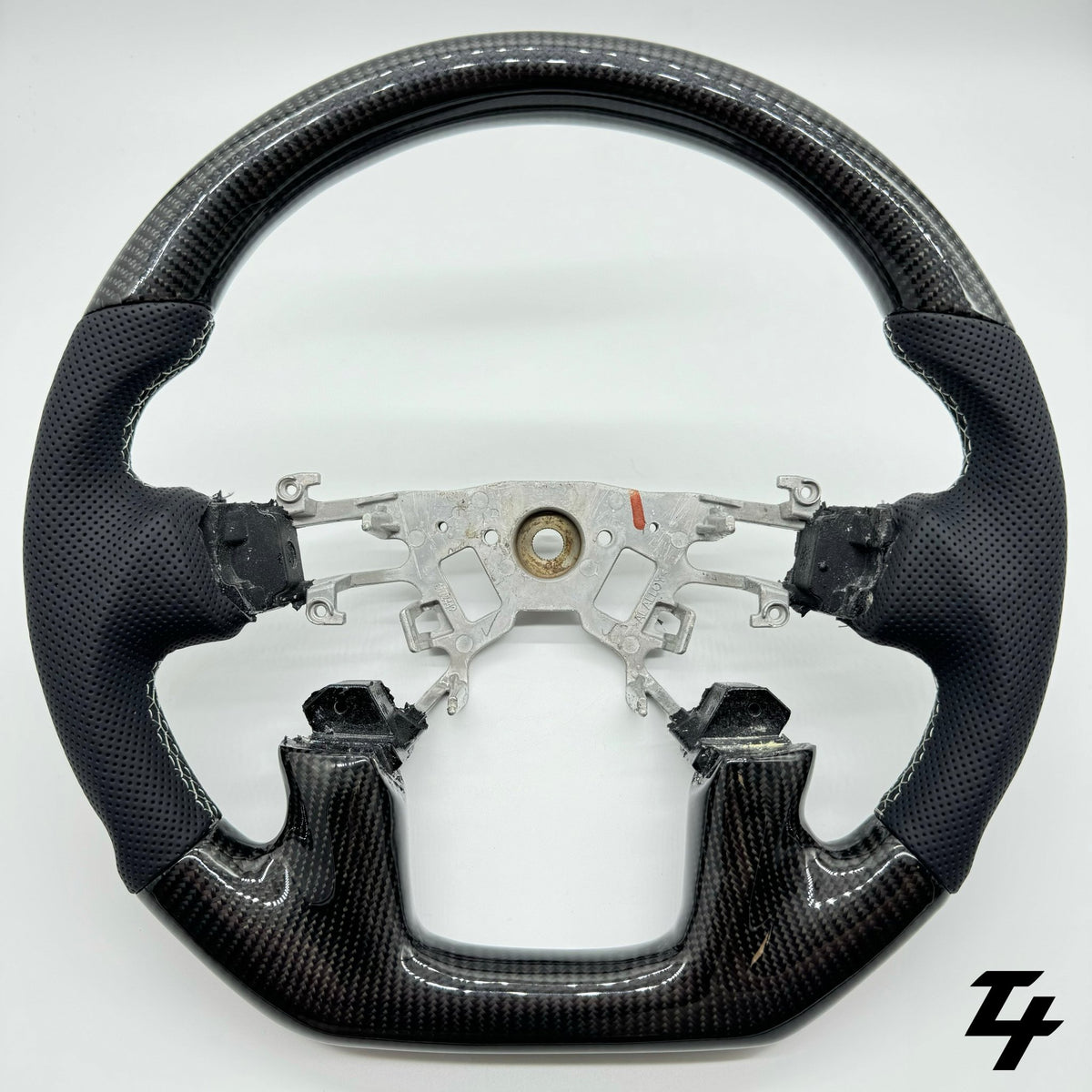 Nissan Patrol Y62 2012 - 2024 Premium Steering Wheel - GENUINE Leather - Tech4tourers