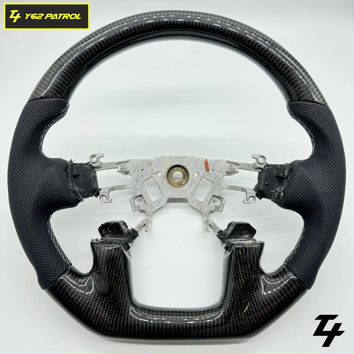 Nissan Patrol Y62 2012-2024 Premium Steering Wheel - GENUINE Leather