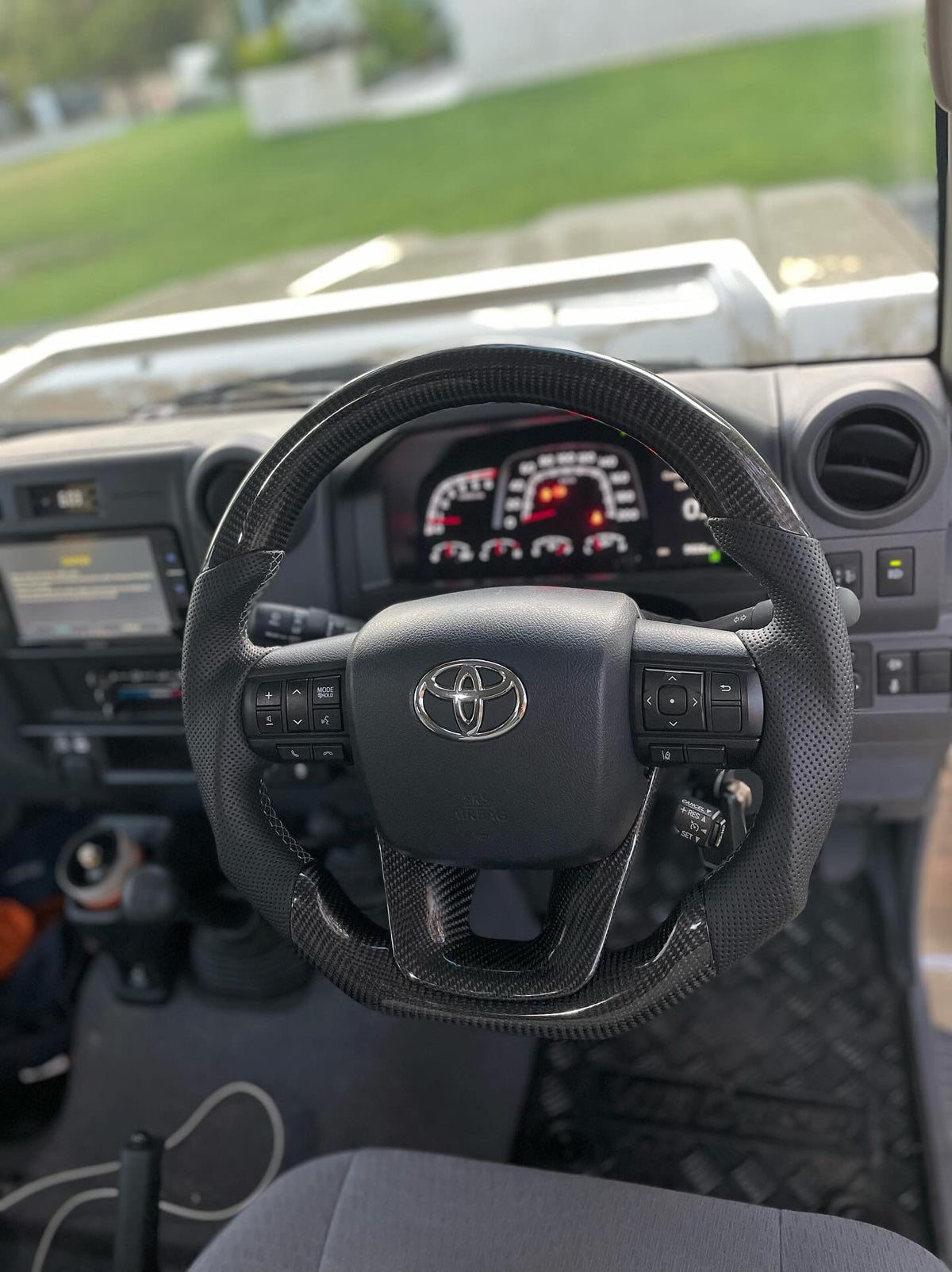 Toyota Landcruiser 70 series 2024-On Premium Steering wheel