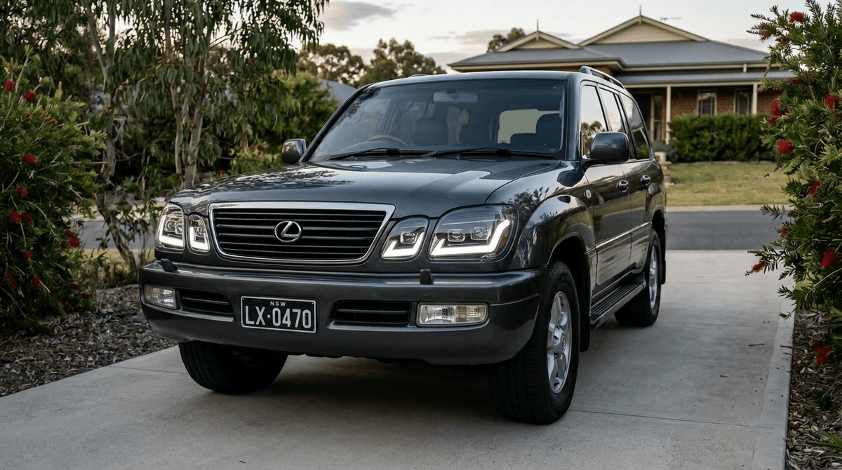 Premium Projector Headlights Suitable For Use With Lexus LX470 - Tech4tourers
