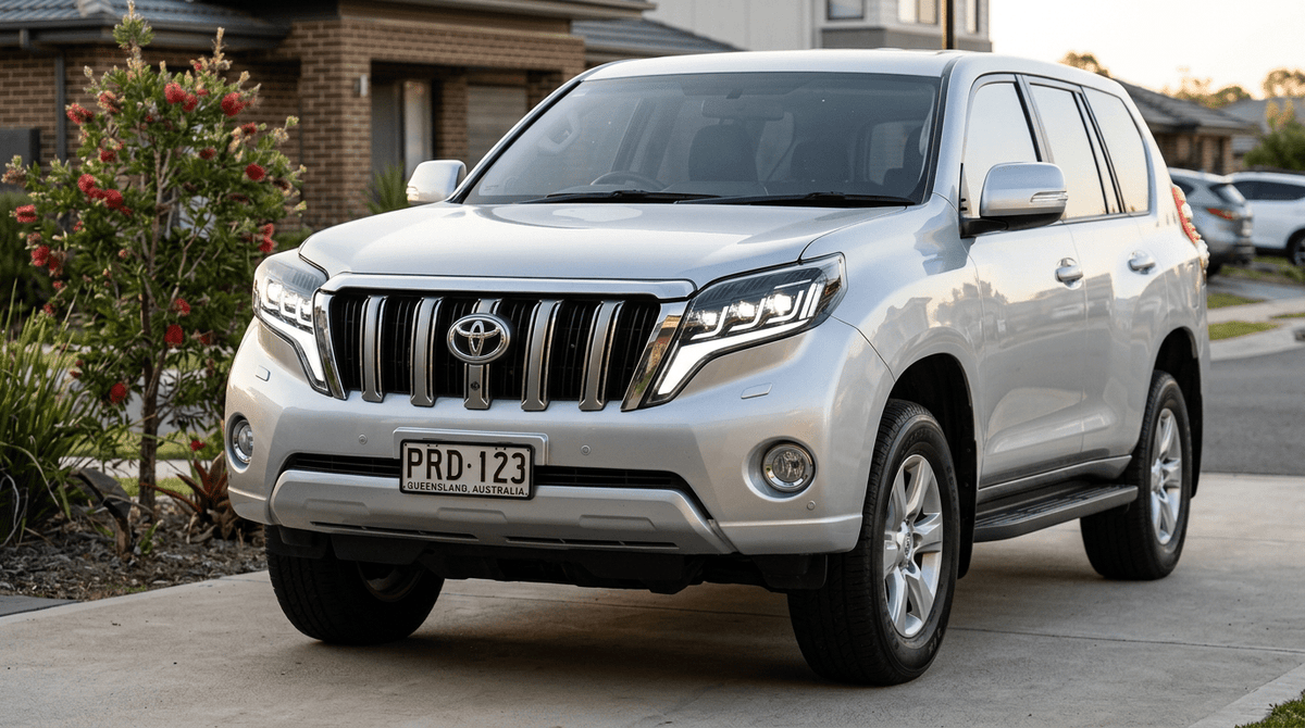 Premium Projectors Headlights Suitable For Use With Toyota Prado 2014 - 2017 - Tech4tourers