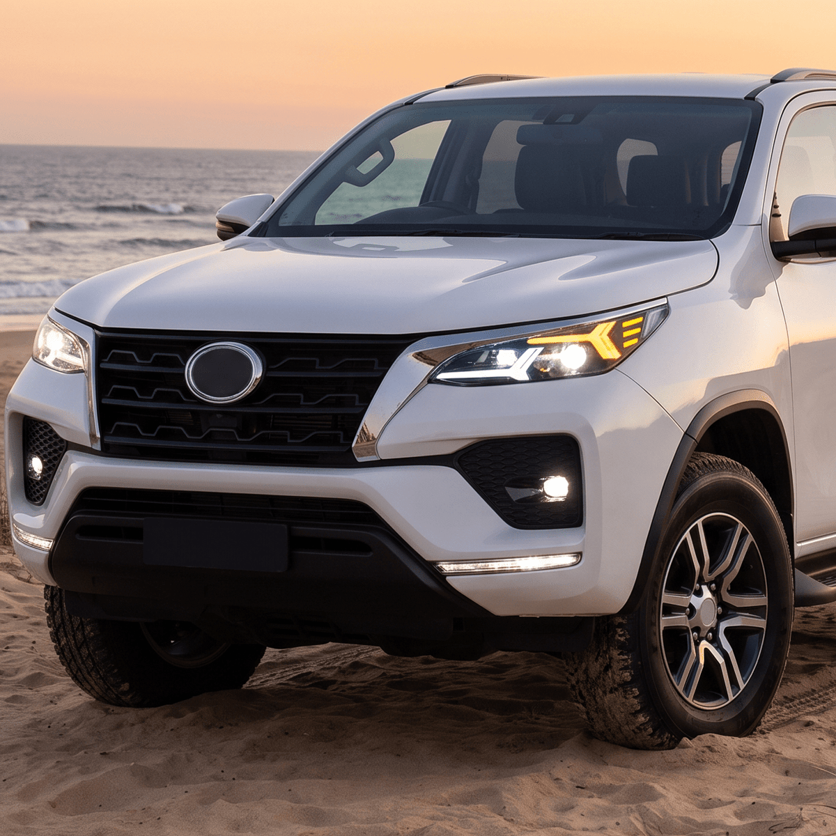 Toyota Fortuner (2021–2026) LED Headlights - Tech4tourers