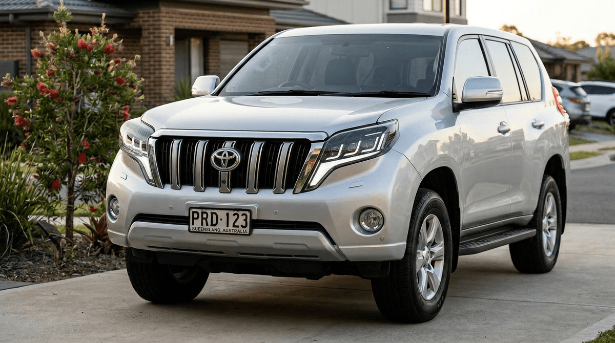 Premium Projectors Headlights Suitable For Use With Toyota Prado 2014 - 2017 - Tech4tourers