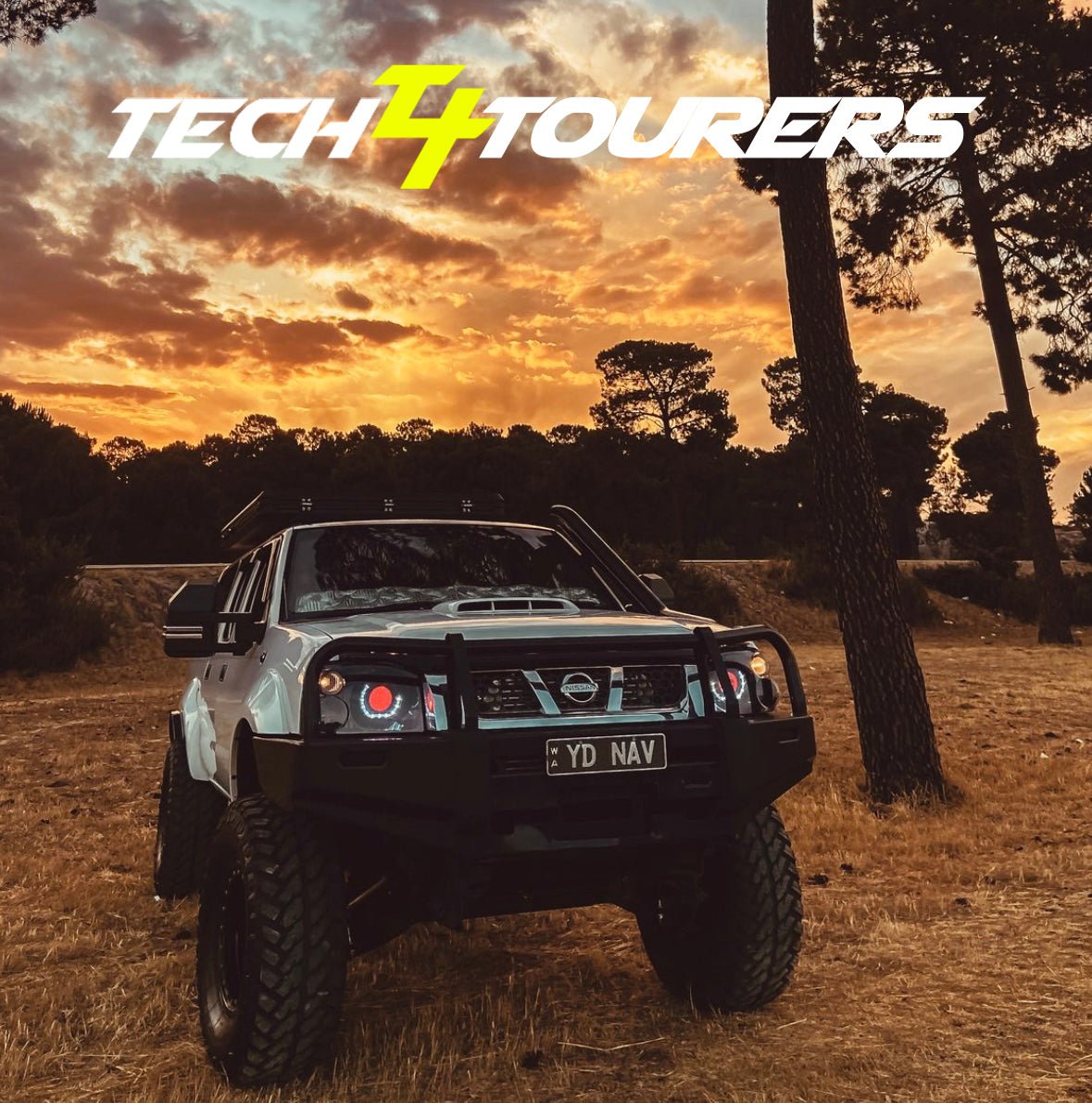 Nissan Navara D22 Projector/Custom Headlights - Tech4tourers