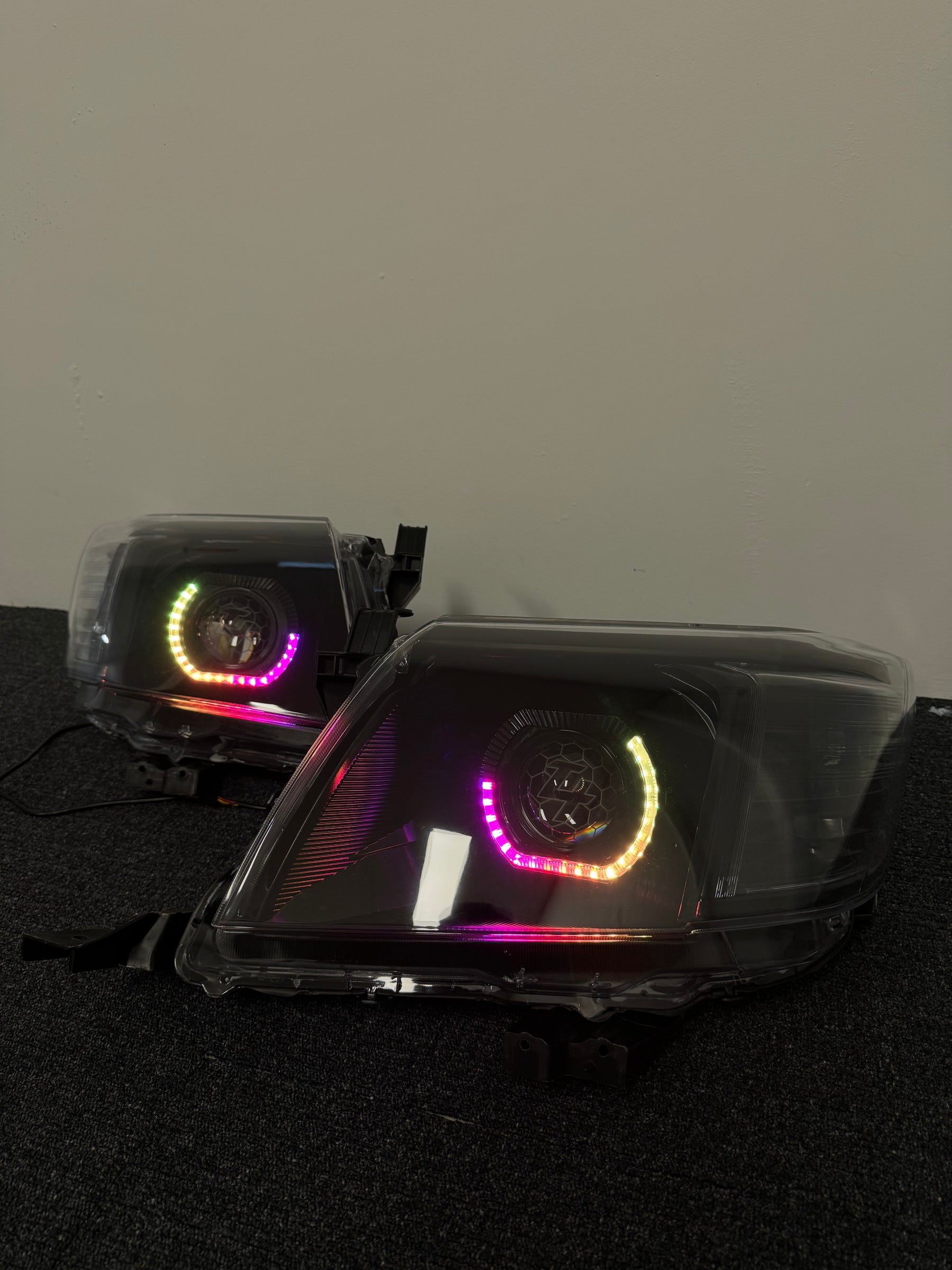 Premium Projector Headlights suitable for use with Toyota Hilux N70