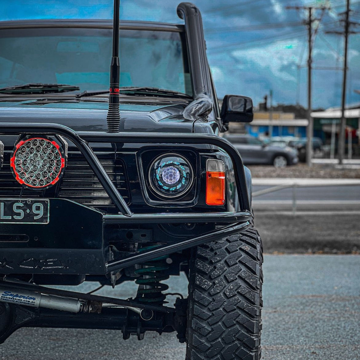 7inch round custom headlights