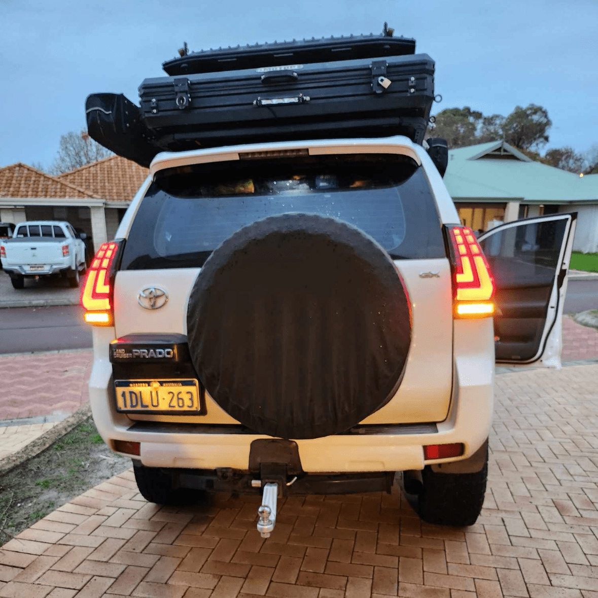 LED Tail Lights suitable for use with Toyota Prado 150 Series 2010 - 2023 - Tech4tourers