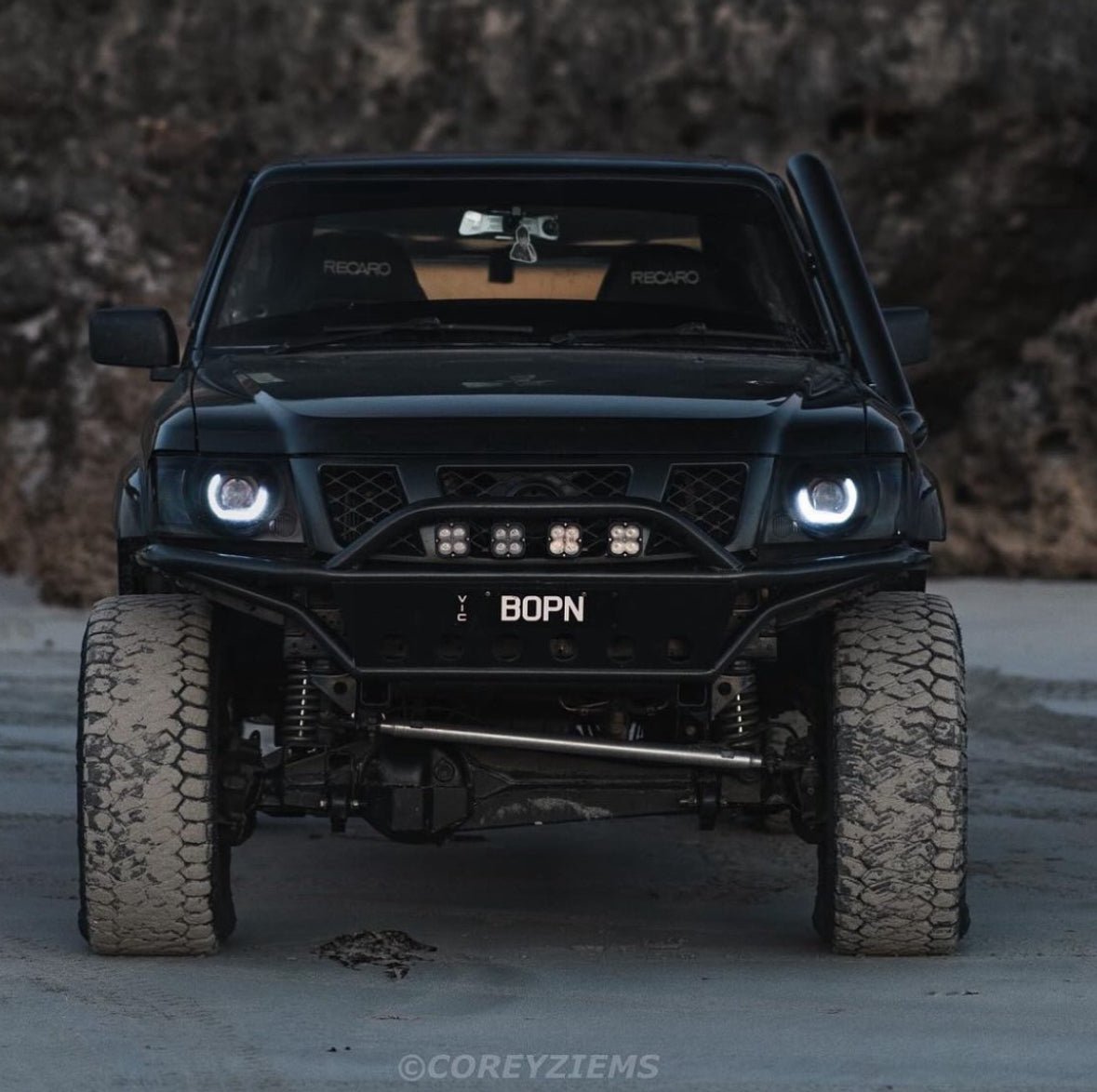Nissan Patrol Gu S4 Projector/Custom Headlights - Tech4tourers