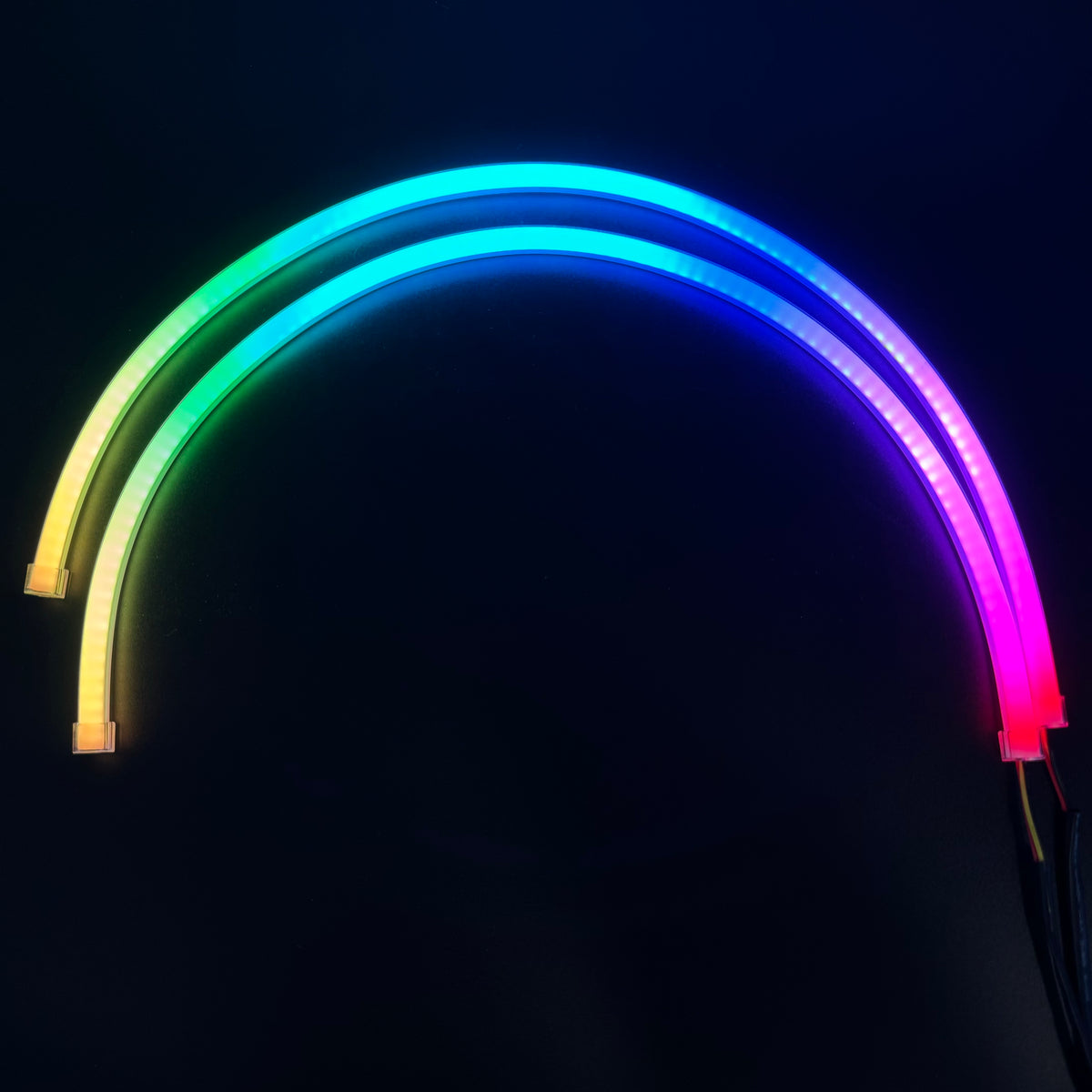 Chasing RGBW + Sequential Indicator Flexible Strip Light (60cm)